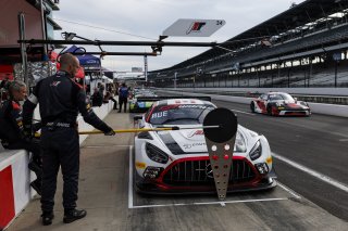 #34 Mercedes-AMG GT3 EVO of Michai Stephens / Mikael Grenier / Lucas Auer, JMF Motorsports, Indy 8H, IGTC, Pro, SRO America, Indianapolis Motor Speedway, Indianapolis, IN, Oct 16&ndash;19, 2025
 | Fabian Lagunas | www.lagunasphotography.com | For SRO Motorsports Group 2025