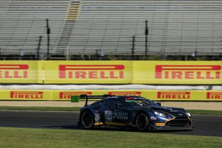 #24 Aston Martin Vantage AMR GT3 EVO of Gray Newell / Zach Robichon / Darren Turner, Heart of Racing Team, Indy 8H, Pro-Am, SRO America, Indianapolis Motor Speedway, Indianapolis, IN, Oct 16&ndash;19, 2025
 | Fabian Lagunas | www.lagunasphotography.com | For SRO Motorsports Group 2025
