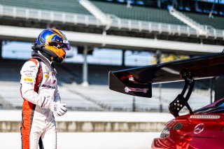 #34 Mercedes-AMG GT3 EVO of Michai Stephens / Mikael Grenier / Lucas Auer, JMF Motorsports, Indy 8H, IGTC, Pro, SRO America, Indianapolis Motor Speedway, Indianapolis, IN, Oct 16&ndash;19, 2025
 | SRO Motorsports Group