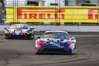 #10 Porsche 911 GT3 R (992) of Antares Au / Loek Hartog / Patric Niederhauser, Wright Motorsports, Indy 8H, IGTC IC, Pro-Am, SRO America, Indianapolis Motor Speedway, Indianapolis, IN, Oct 16&ndash;19, 2025
 | Fabian Lagunas | www.lagunasphotography.com | For SRO Motorsports Group 2025