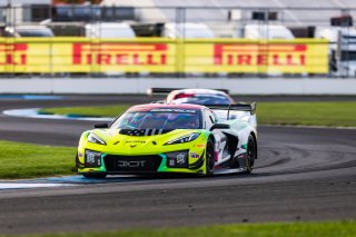 #11 Chevrolet Corvette Z06 GT3.R of Blake McDonald / Alec Udell / Matt Bell, DXDT Racing, Indy 8H, Pro-Am, SRO America, Indianapolis Motor Speedway, Indianapolis, IN, Oct 16&ndash;19, 2025
 | Fabian Lagunas | www.lagunasphotography.com | For SRO Motorsports Group 2025