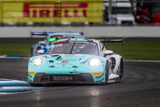 #61 Porsche 911 GT3 R (992) of Adrian D'Silva / Sven M&uuml;ller / Ricardo Feller, EBM, Indy 8H, IGTC IC, Pro, SRO America, Indianapolis Motor Speedway, Indianapolis, IN, Oct 16&ndash;19, 2025
 | Fabian Lagunas | www.lagunasphotography.com | For SRO Motorsports Group 2025