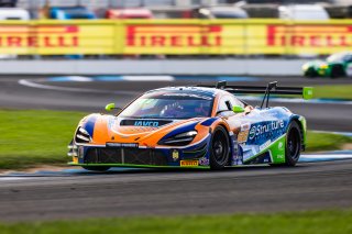 #88 McLaren 720S GT3 EVO of Todd Coleman / Thomas Merrill / Aaron Telitz, Archangel Motorsports, Indy 8H, Pro-Am, SRO America, Indianapolis Motor Speedway, Indianapolis, IN, Oct 16&ndash;19, 2025
 | Fabian Lagunas | www.lagunasphotography.com | For SRO Motorsports Group 2025