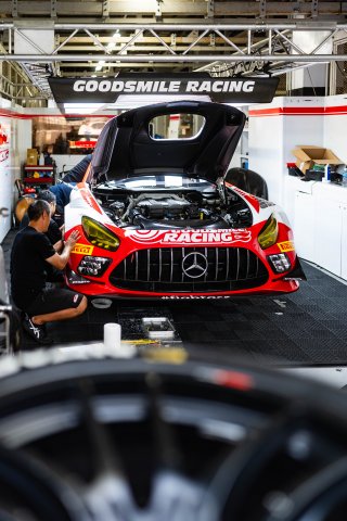 49th SUZUKA 1000km - Intercontinental GT Challenge Round 4 - Foto: Gruppe C Photography; #00 Mercedes-AMG GT3 EVO, Goodsmile Racing: Nobuteru Taniguchi, Tatsuya Kataoka, Kamui Kobayashi
 | Gruppe C GmbH             