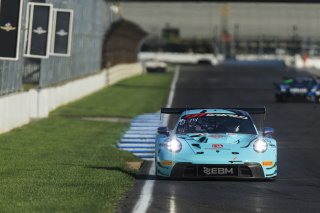#61 Porsche 911 GT3 R (992) of Adrian D'Silva / Sven M&uuml;ller / Ricardo Feller, EBM, Indy 8H, IGTC IC, Pro, SRO America, Indianapolis Motor Speedway, Indianapolis, IN, Oct 16&ndash;19, 2025
 | Fabian Lagunas | www.lagunasphotography.com | For SRO Motorsports Group 2025