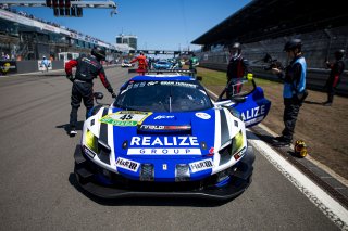 53. ADAC RAVENOL 24h N&uuml;rburgring 2025 - Foto: Gruppe C Photography; #45 Ferrari 296 GT3, REALIZE KONDO RACING with Rinaldi: David Perel, Felipe Fernandez Laser, Axcil Jefferies, Thomas Neubauer
 | Gruppe C Photography