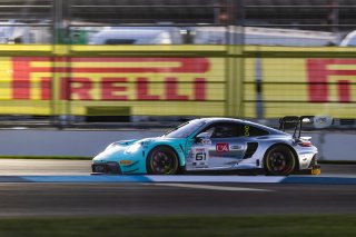 #61 Porsche 911 GT3 R (992) of Adrian D'Silva / Sven M&uuml;ller / Ricardo Feller, EBM, Indy 8H, IGTC IC, Pro, SRO America, Indianapolis Motor Speedway, Indianapolis, IN, Oct 16&ndash;19, 2025
 | Fabian Lagunas | www.lagunasphotography.com | For SRO Motorsports Group 2025
