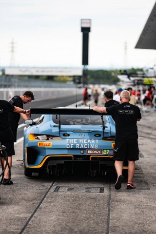 49th SUZUKA 1000km - Intercontinental GT Challenge Round 4 - Foto: Gruppe C Photography; #27 Mercedes-AMG GT3 EVO, Heart of Racing by SPS: Ian James, Zacharie Robichon, Alex Riberas
 | Gruppe C GmbH             