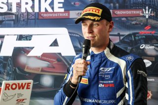 #59 - Garage 59 - Marvin KIRCHHOFER - McLaren 720S GT3 EVO celebrates the ROWE  pole position
 | SRO / JEP