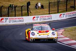 12h Bathurst 2025 -  Meguiar&rsquo;s Bathurst 12 Hour - Intercontinental GT Challenge Round 1 - Foto: Gruppe C Photography; #91 Porsche 911 GT3 R (992), The Bend: Yasser Shahin, Sam Shahin, Laurin Heinrich, Morris Schuring
 | Gruppe C Photography